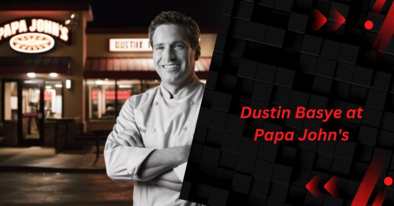 Dustin Basye at Papa John's